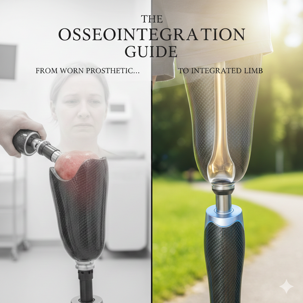 رحلة تركيب الأطراف الصناعية بالاندماج العظمي
